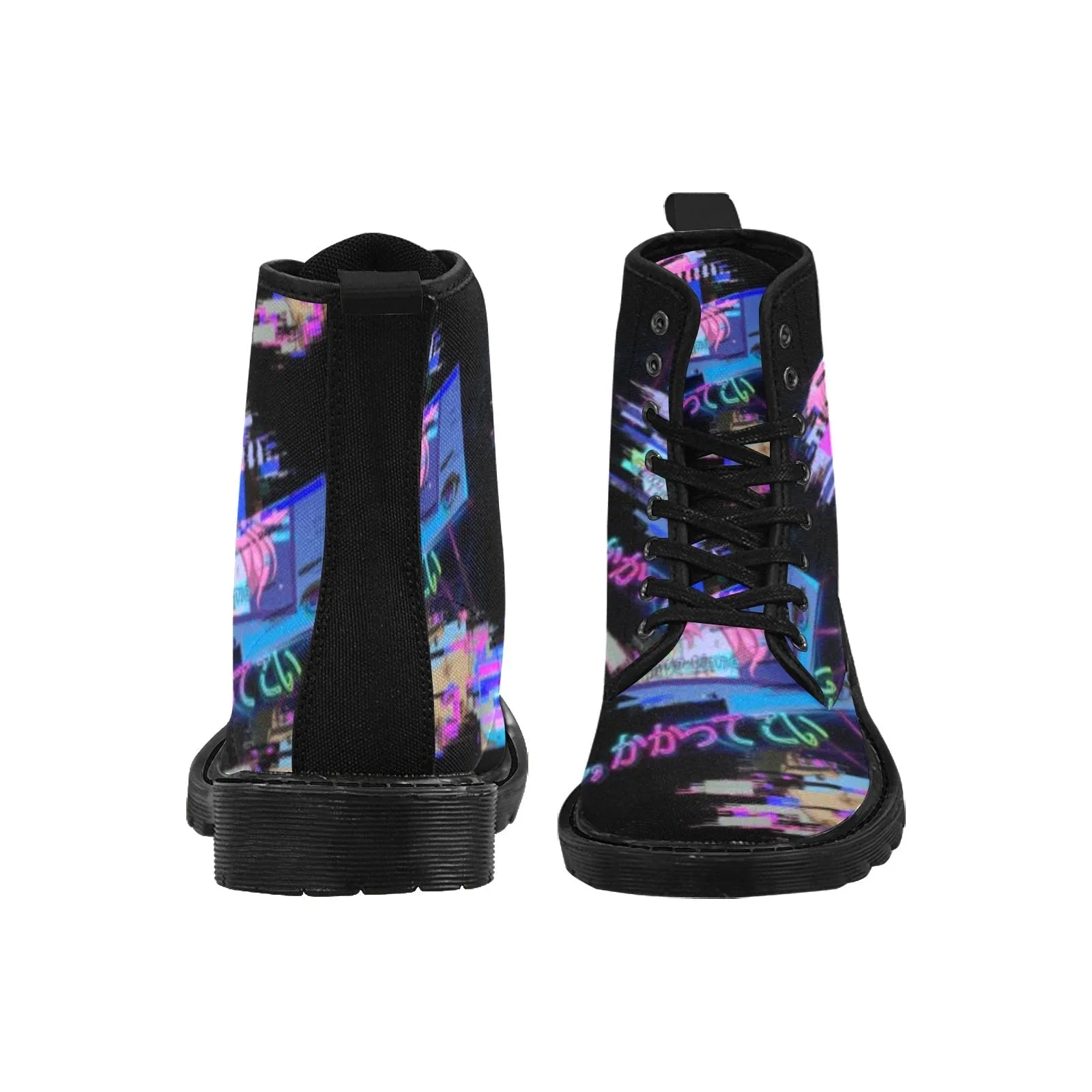 Anime Retro Aesthetic Boots