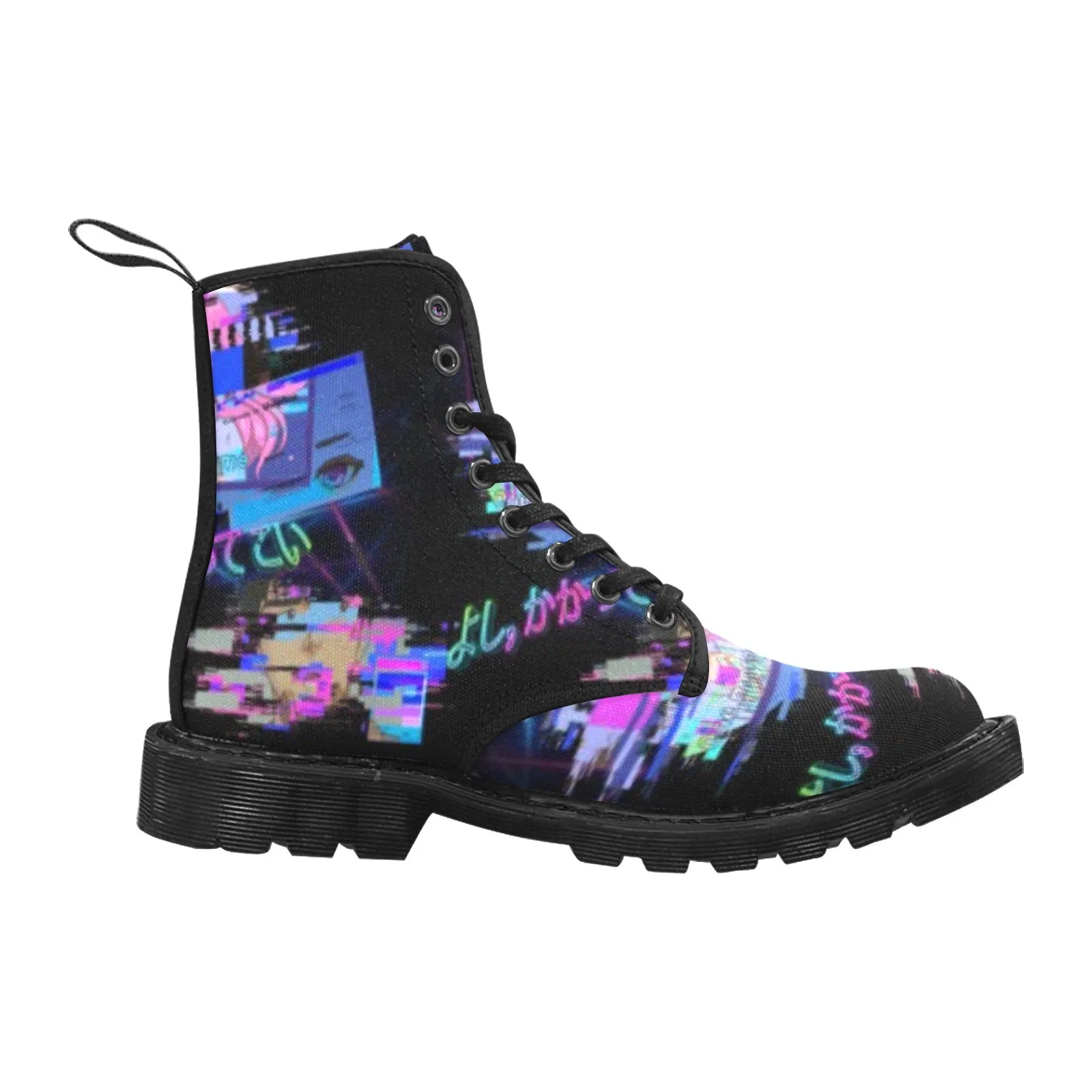 Anime Retro Aesthetic Boots