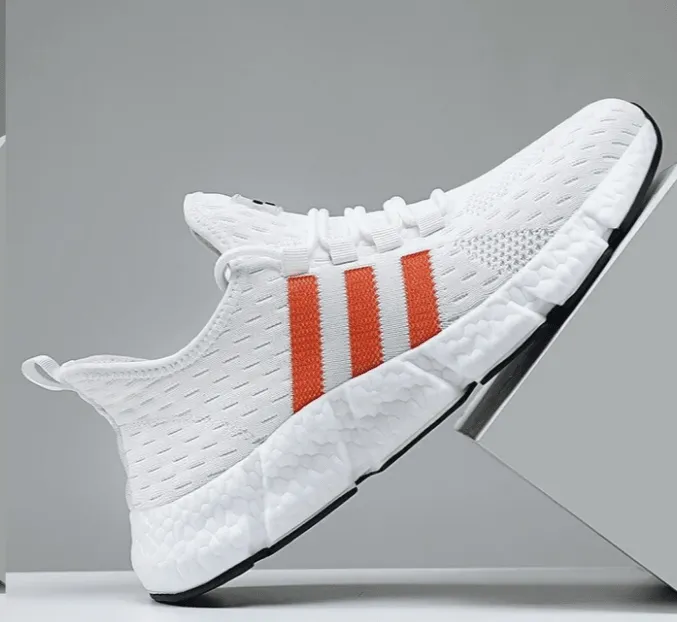 Breathable Thin Popcorn Sports Casual Men's Running Shoes