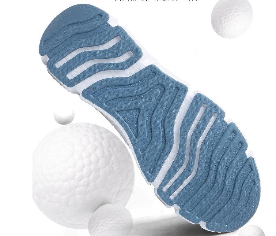 Breathable Thin Popcorn Sports Casual Men's Running Shoes