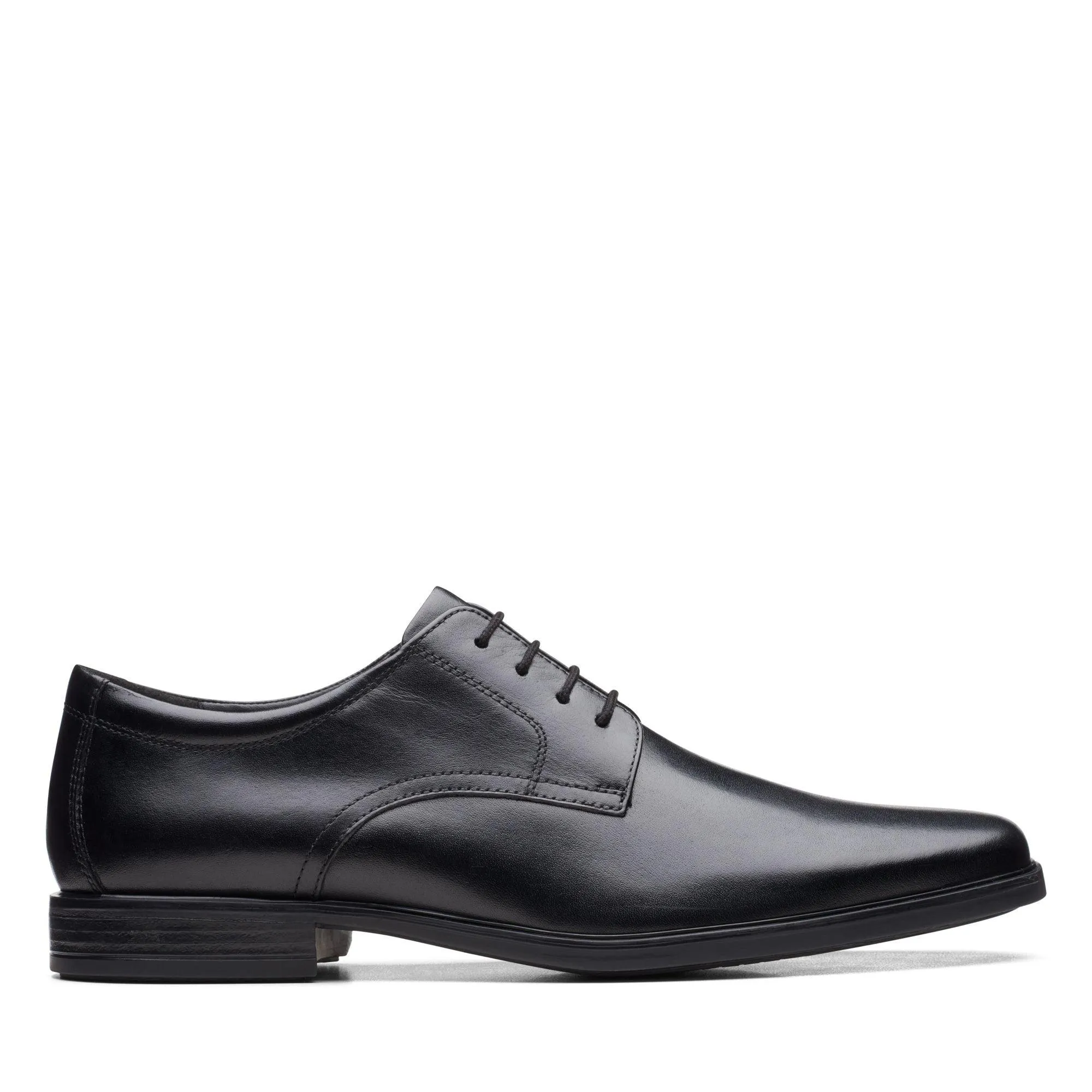 Clarks Mens Shoe Howard Walk Black