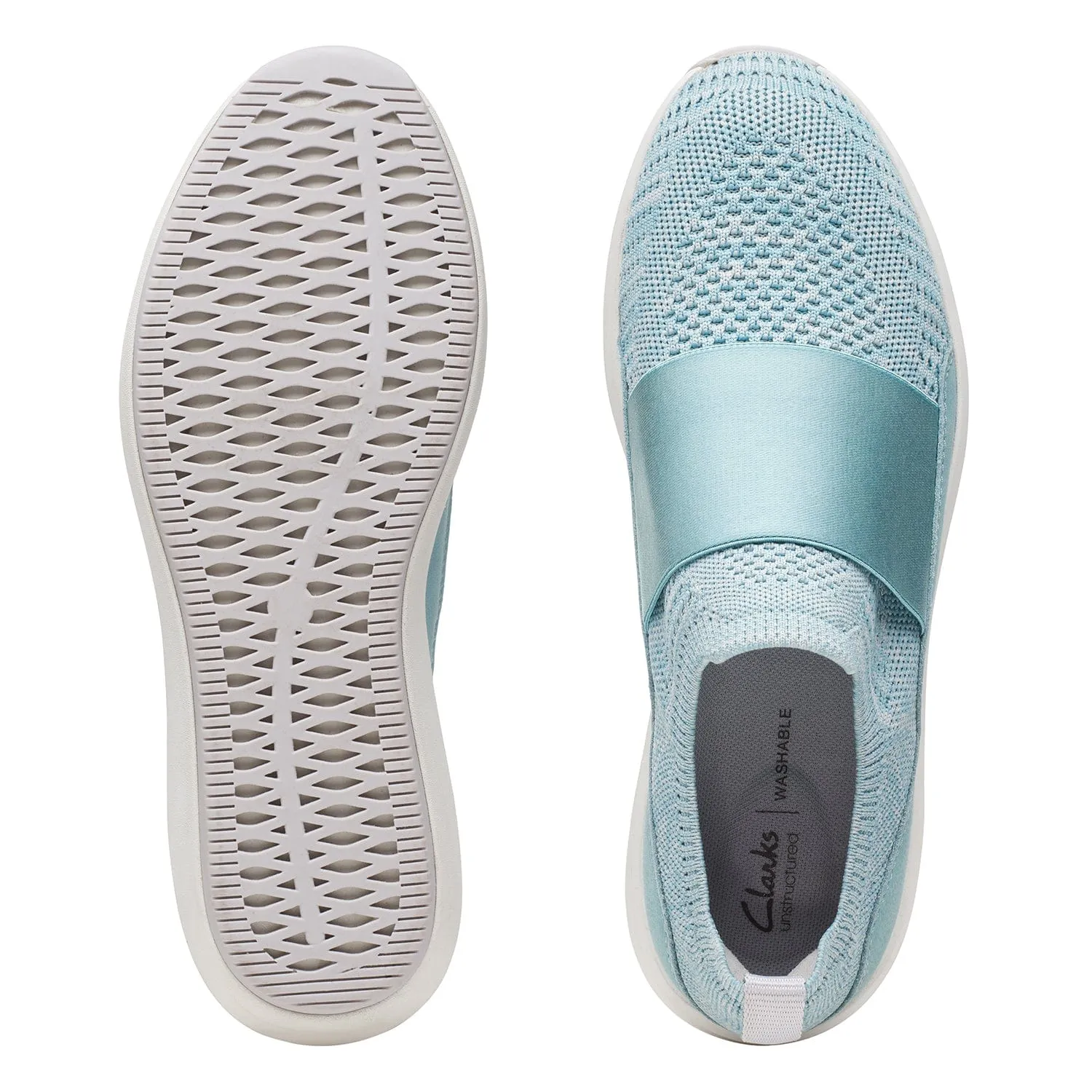 Clarks Un Rio Knit Shoes (Wide Fit)
