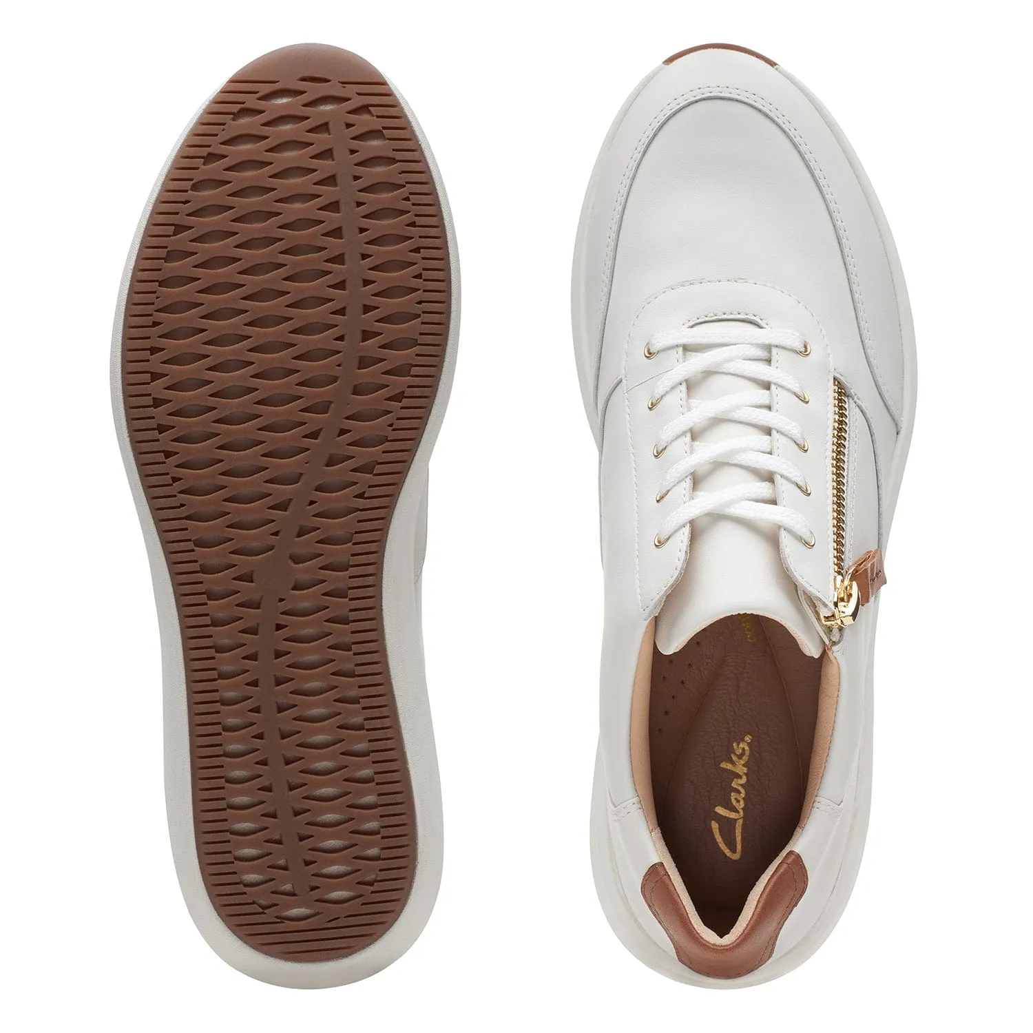 Clarks Un Rio Zip Shoes (Standard Fit)