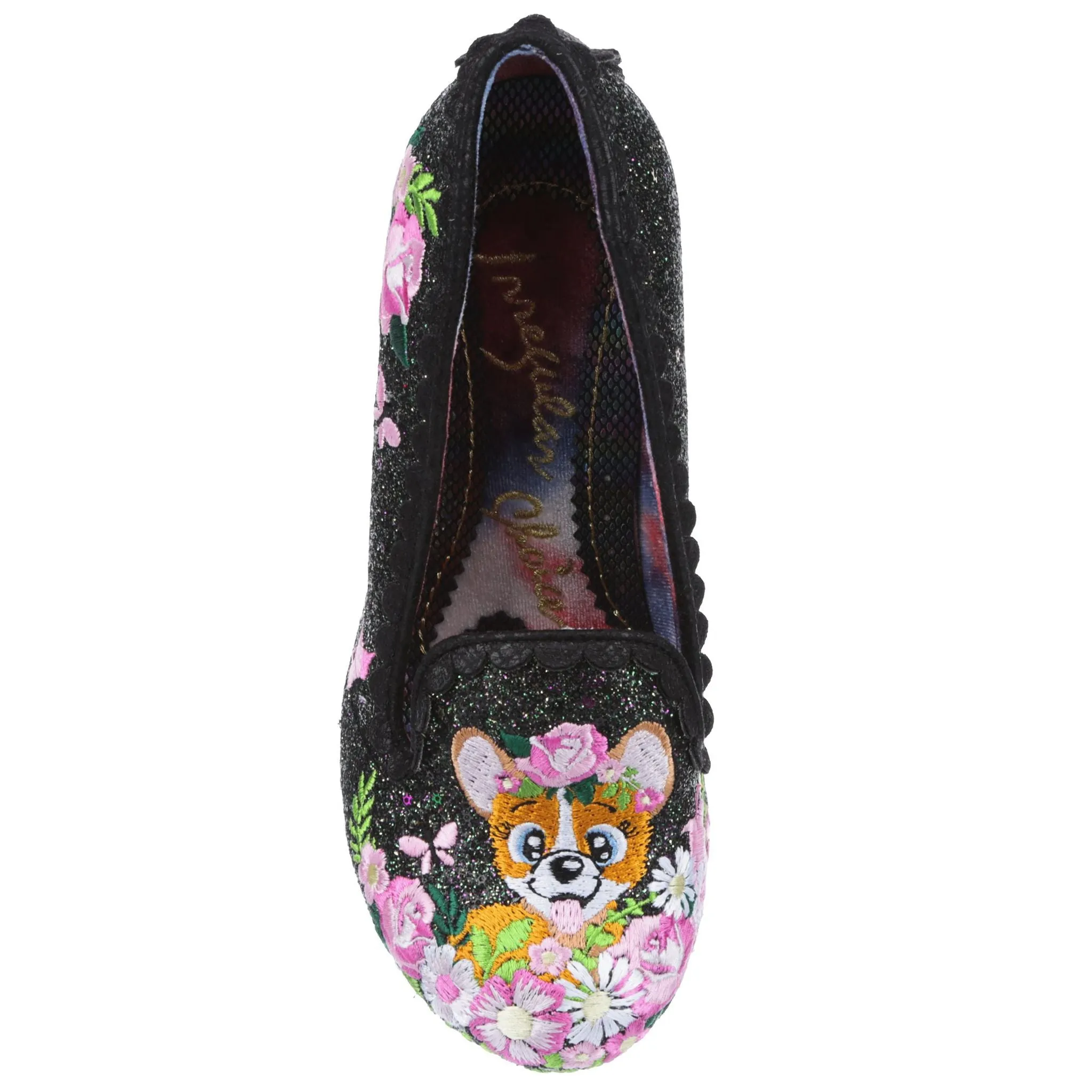 Irregular Choice Womens Bougainvillea High Heel - Black
