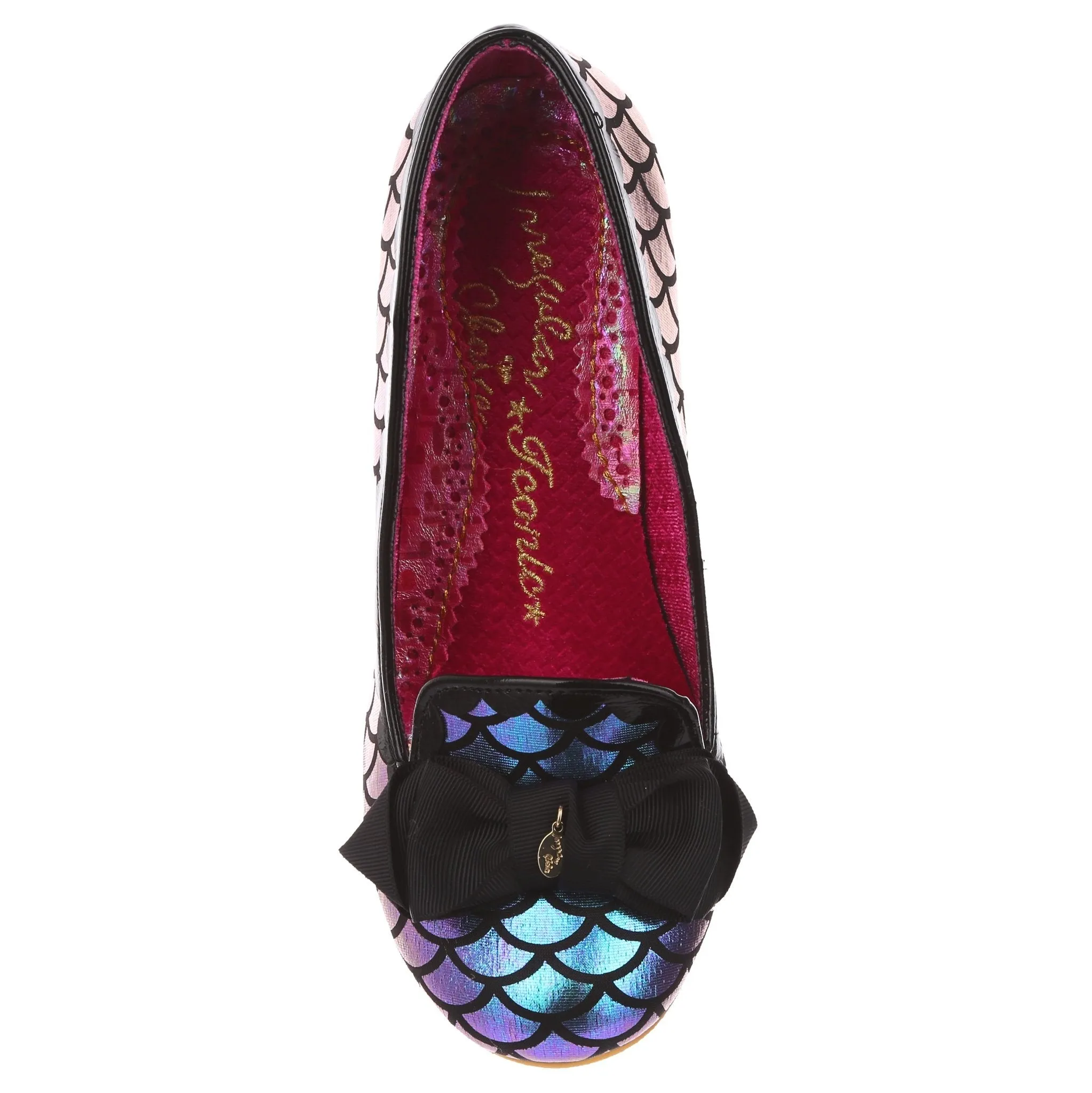 Irregular Choice Women's Kanjanka 4255-12AW Mermaid Mid Heel Shoes Blue
