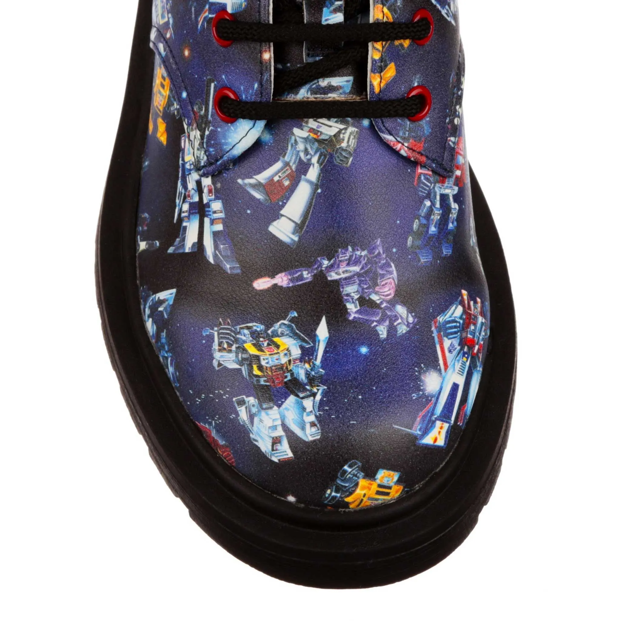 Irregular Choice Womens Transformers Colossal Combat Shoe - Black