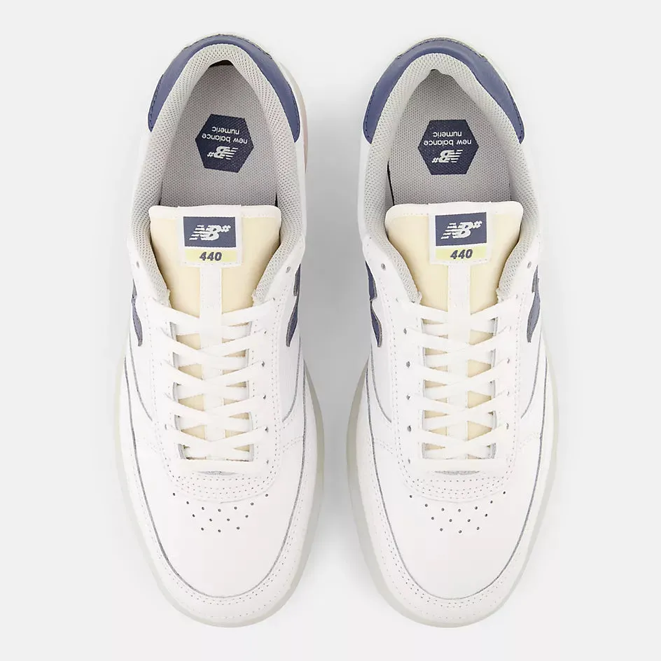 NEW BALANCE 440 WHITE BLUE 8