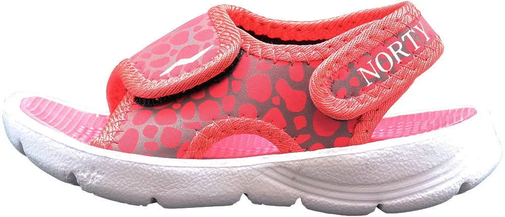Norty TODDLER GIRL'S 5-10 SPORT SANDAL PINK