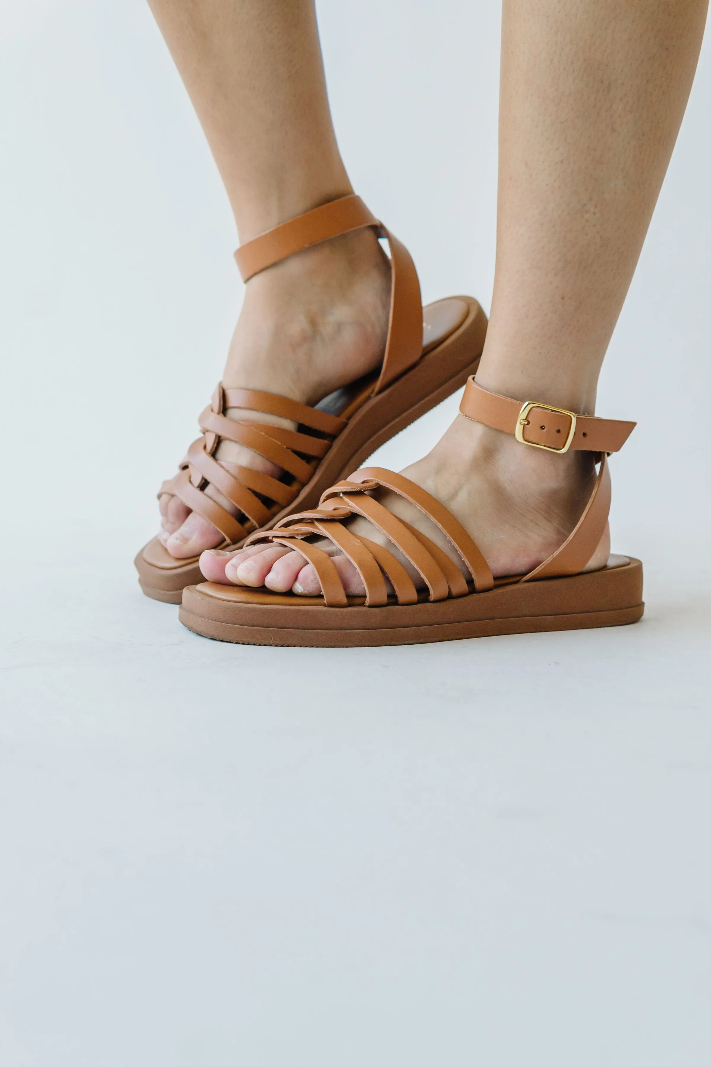 Piper & Scoot x Seychelles: Mallory Sandal in Tan