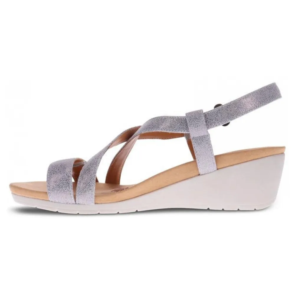 Revere Luxor Gold Wash Wedge Sandal (Women's)