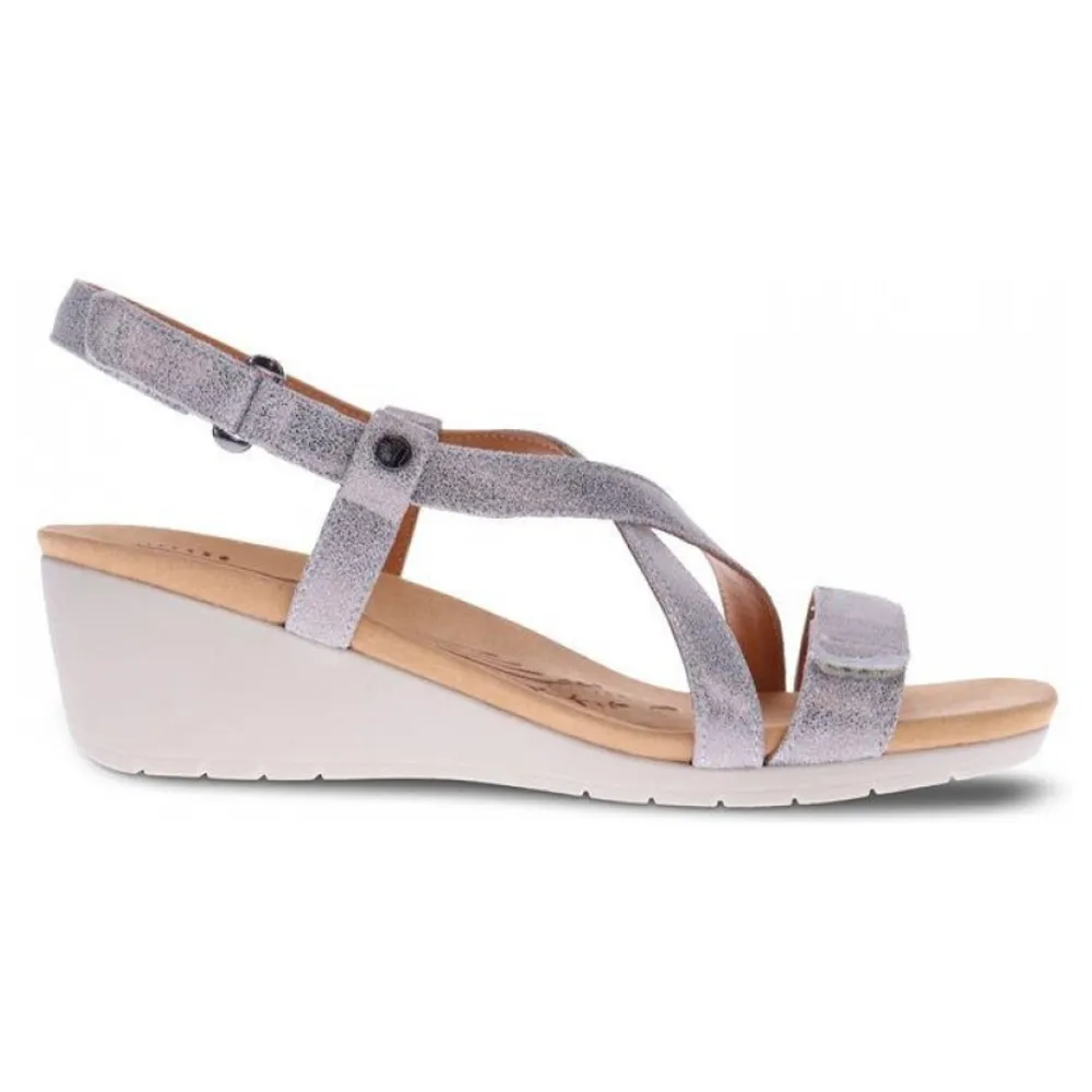 Revere Luxor Gold Wash Wedge Sandal (Women's)