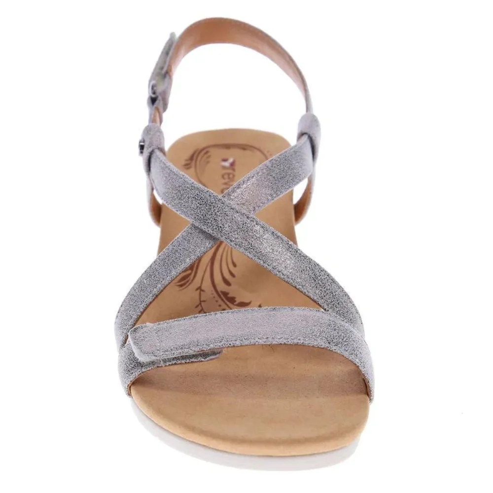 Revere Luxor Gold Wash Wedge Sandal (Women's)