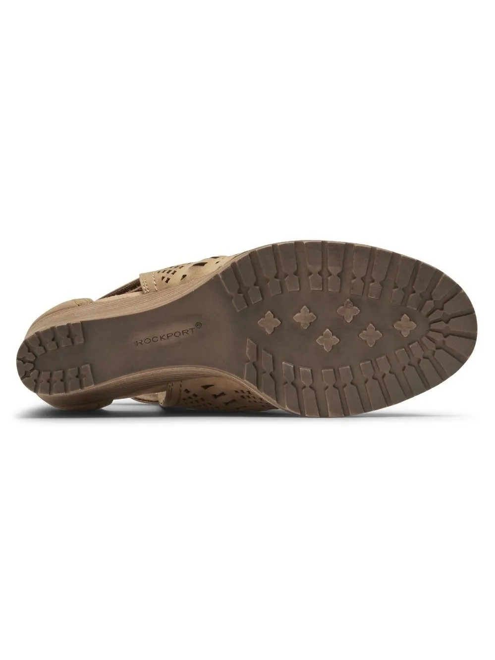 Rockport Womens Cobb Hill Lucinda Perforated Bootie Tan CH9707