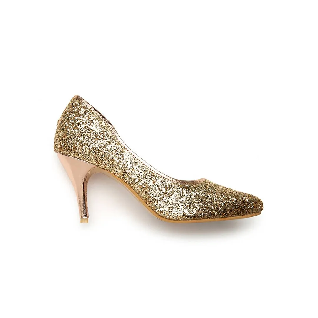 Shine Oyster Heels