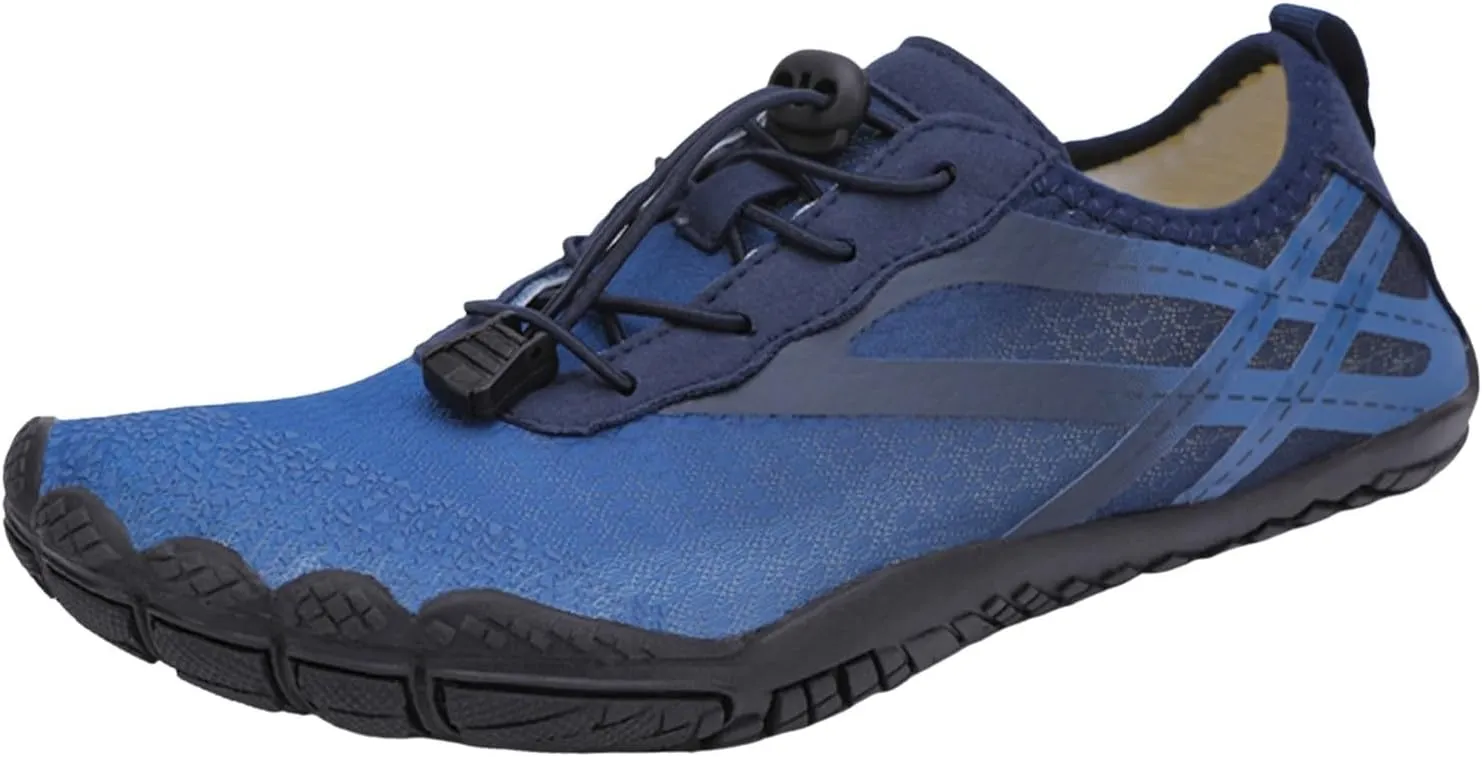 Slip on Walking Shoes Men Comfy Memory Foam Hiking Shoes Breathable Fashion Sneakers Non Slip Lace Up Arch Support Cushioning Training Gym Shoes Wide Width