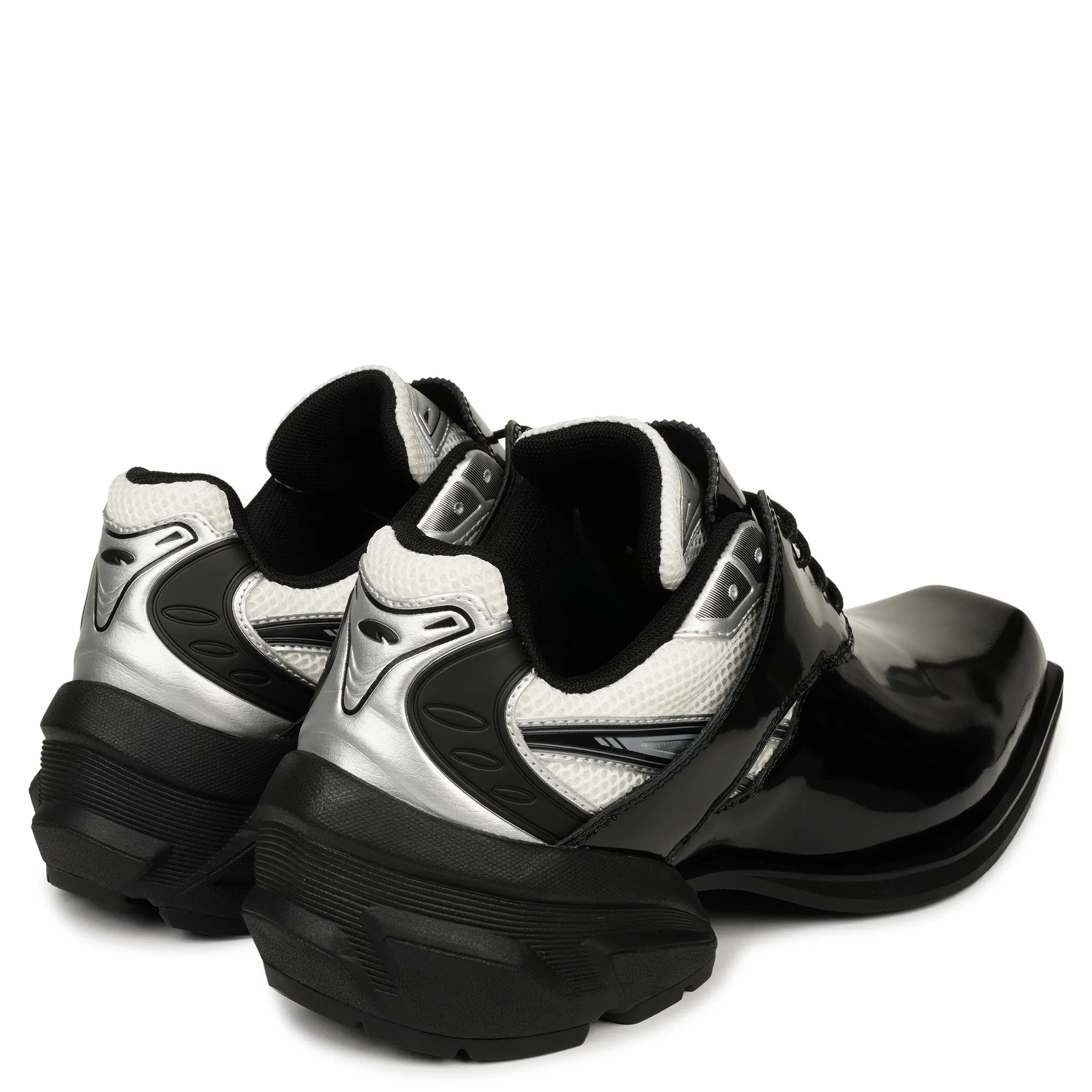 STARTING BLOCKS HYBRID DERBY / BLACK/WHITE/SILVER