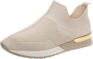 Women's Fashion Sneaker Mesh Slip On Black Non Slip Shoes for Women Comfortable Walking Shoes Women Wide Width Womens Platform Loafers Sneaker Heels for Women