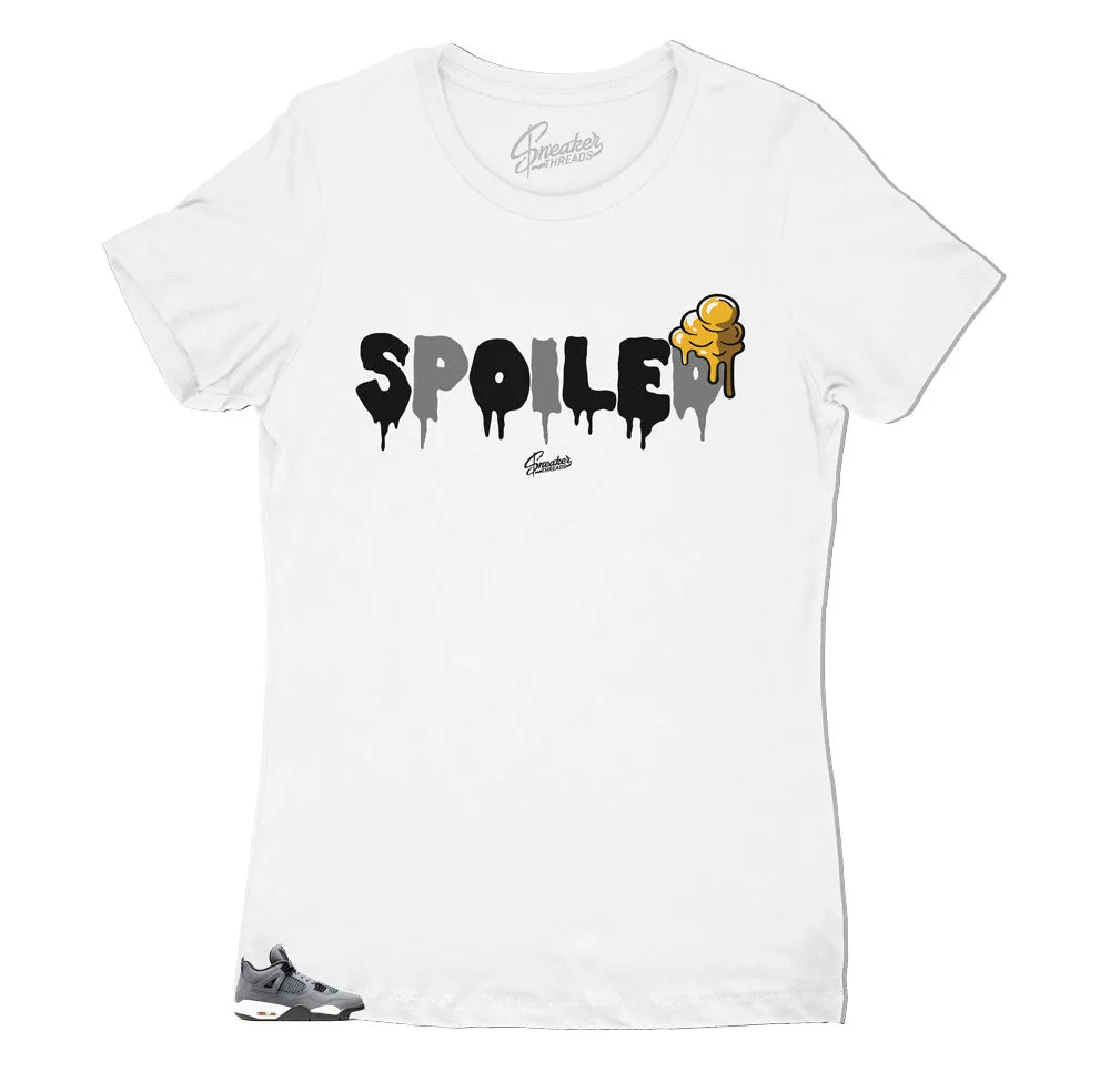 Womens - Retro 4 Cool Grey Spoiled Shirt